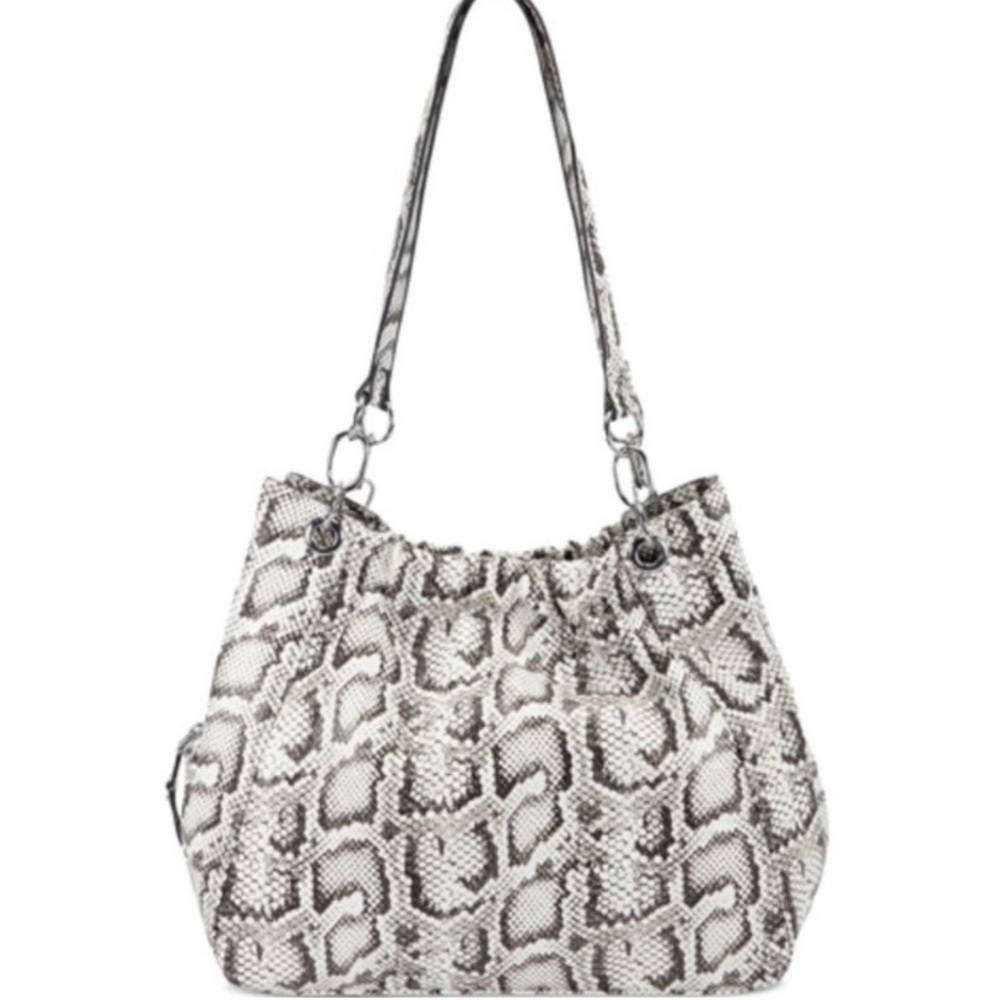 INC INTERNATIONAL CONCEPTS Trippi Tote Bag In Vanilla Python Print